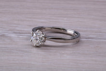 Load image into Gallery viewer, Elegant and Timeless One carat Diamond Solitaire