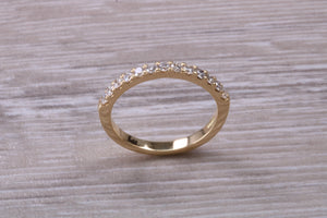 Traditional Diamond set Yellow Gold Eternity Ring