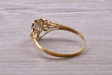 Load image into Gallery viewer, Dainty Blue Sapphire Ring