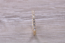 Load image into Gallery viewer, Traditional Diamond set Yellow Gold Eternity Ring