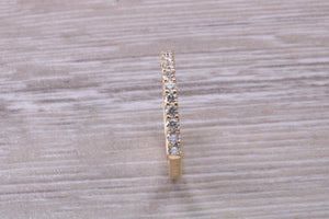 Traditional Diamond set Yellow Gold Eternity Ring