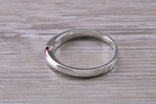 Load image into Gallery viewer, Petite Round cut Ruby Ring