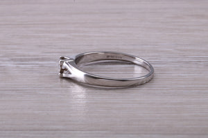 Dainty Diamond set White Gold Ring