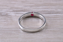 Load image into Gallery viewer, Petite Round cut Ruby Ring