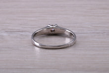 Load image into Gallery viewer, Dainty Diamond set White Gold Ring