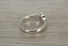 Load image into Gallery viewer, Natural Amethyst Chunky Twist Ring