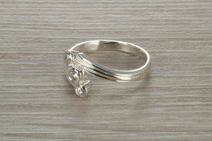 Sterling Silver Cubic Zirconia set Ring