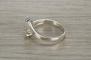 Sterling Silver Cubic Zirconia set Ring