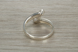 Sterling Silver Cubic Zirconia set Ring