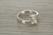 Load image into Gallery viewer, Sterling Silver Cubic Zirconia set Ring