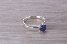 Load image into Gallery viewer, Lapis Lazuli Cabochon cut Solitaire