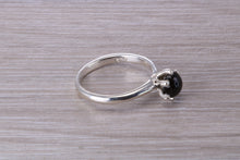 Load image into Gallery viewer, Black Onyx Cabochon cut Solitaire