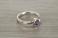 Load image into Gallery viewer, Natural Amethyst Chunky Twist Ring