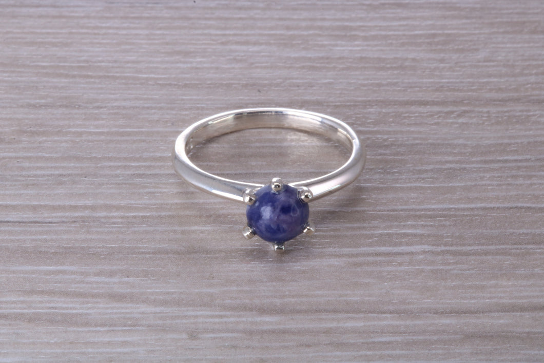 Lapis Lazuli Cabochon cut Solitaire