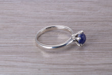 Load image into Gallery viewer, Lapis Lazuli Cabochon cut Solitaire
