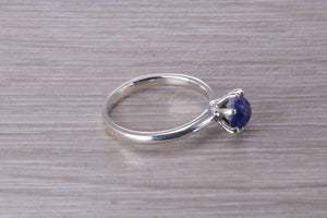 Lapis Lazuli Cabochon cut Solitaire