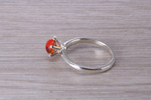 Load image into Gallery viewer, Cabochon cut Citrine Solitaire