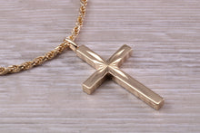 Load image into Gallery viewer, Yellow Gold Cross Necklace, Made from 9ct Gold