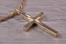 Load image into Gallery viewer, Yellow Gold Cross Necklace, Made from 9ct Gold