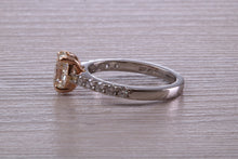 Load image into Gallery viewer, One and Quarter carat Oval cut Diamond Engagement Ring