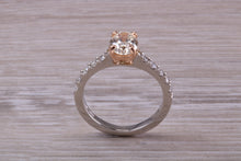 Load image into Gallery viewer, One and Quarter carat Oval cut Diamond Engagement Ring