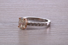 Load image into Gallery viewer, One and Quarter carat Oval cut Diamond Engagement Ring