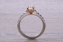 Load image into Gallery viewer, One and Quarter carat Oval cut Diamond Engagement Ring