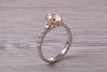 Load image into Gallery viewer, One and Quarter carat Oval cut Diamond Engagement Ring