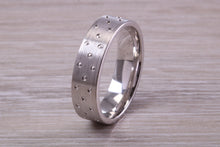 Load image into Gallery viewer, Sterling Silver 6 mm Wide Fashioned Band