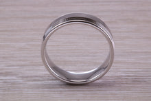 Load image into Gallery viewer, Sterling Silver 6 mm Wide Fashioned Band