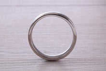 Load image into Gallery viewer, Sterling Silver 6 mm Wide Fashioned Band