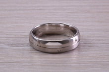 Load image into Gallery viewer, Sterling Silver 6 mm Wide Fashioned Band