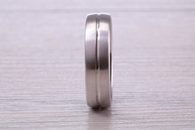 Load image into Gallery viewer, Sterling Silver 6 mm Wide Fashioned Band