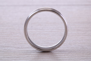 Sterling Silver 6 mm Wide Fashioned Band