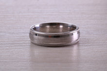 Load image into Gallery viewer, Sterling Silver 6 mm Wide Fashioned Band