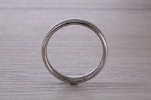 Load image into Gallery viewer, 5mm Wide Court Profile Platinum Wedding Band