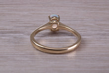 Load image into Gallery viewer, Oval cut Natural Opal set Yellow Gold Ring