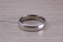 Load image into Gallery viewer, 5mm Wide Court Profile Platinum Wedding Band