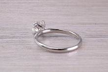 Load image into Gallery viewer, Elegant and Timeless One carat Diamond set Platinum Solitaire