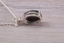 Load image into Gallery viewer, Natural Oval Cut Hematite set Necklace, Made From Solid Sterling Silver