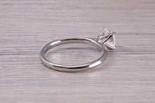 Load image into Gallery viewer, Elegant and Timeless One carat Diamond set Platinum Solitaire