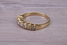 Load image into Gallery viewer, Quarter carat Natural Diamond set 18ct Yellow Gold Ring