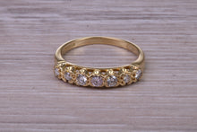 Load image into Gallery viewer, Quarter carat Natural Diamond set 18ct Yellow Gold Ring